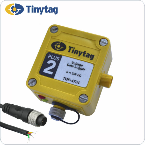 Data Logger multiuso TGP-4704 de Tinytag: Monitorización precisa y fiable de Tensión