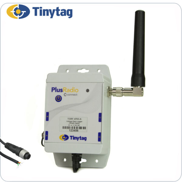 Data Logger radio TGRF-4703 de Tinytag: Monitorización online precisa y fiable de Tensión