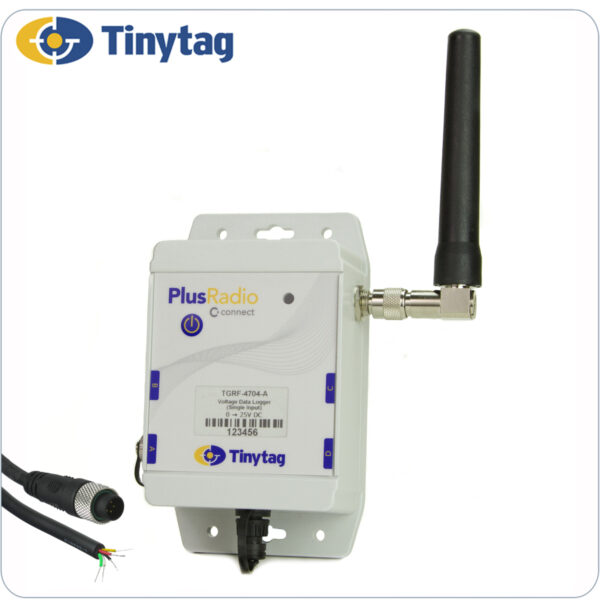 Data Logger radio TGRF-4704 de Tinytag: Monitorización online precisa y fiable de Tensión