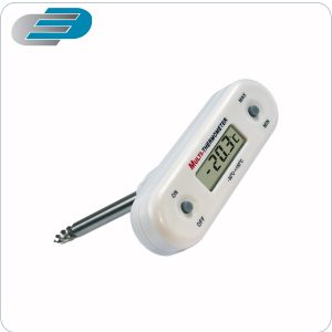 termómetro digital con sonda para productos congelados