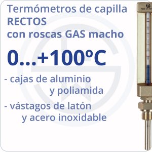 Termómetros con protección 0+100°C de Ludwig Schneider: lectura precisa y fiable de temperaturas