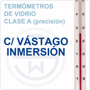 - con vástago de inmersión